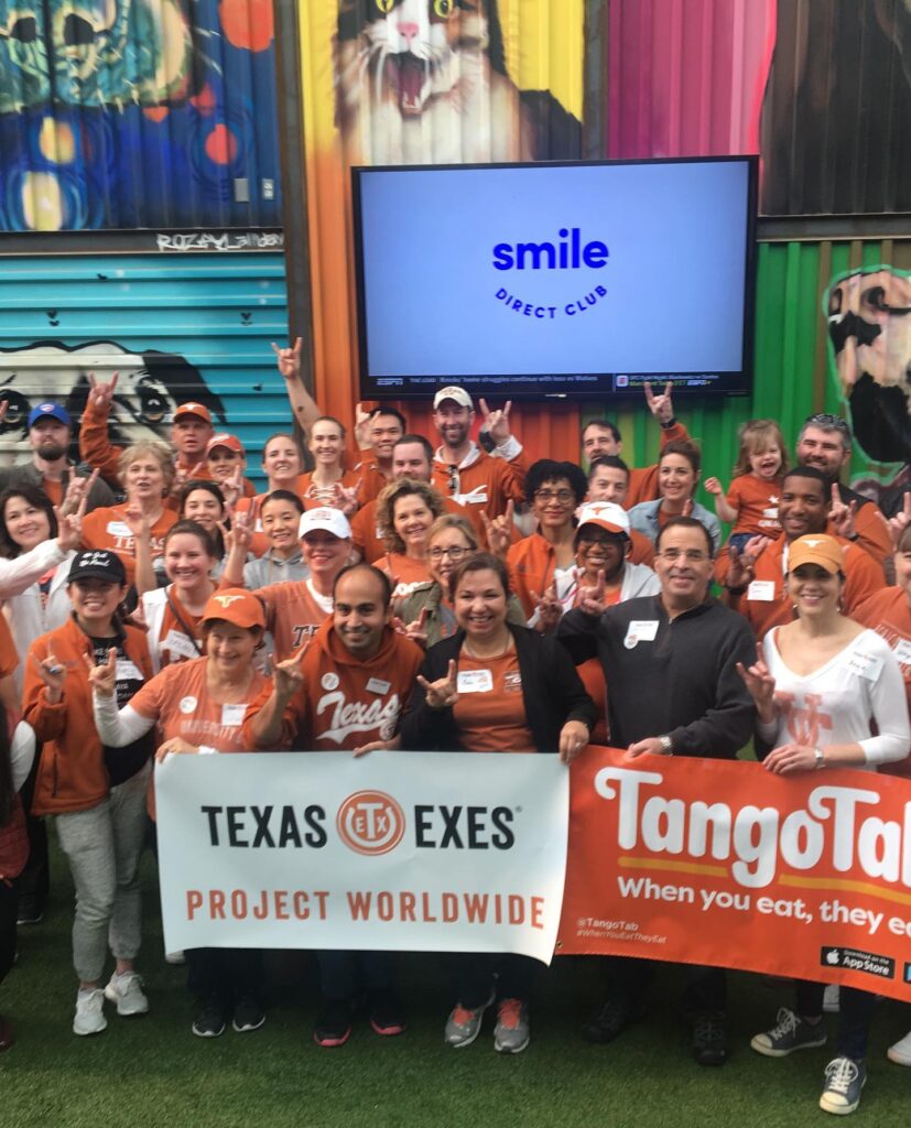 Volunteers at Tango Tab Feed the City event